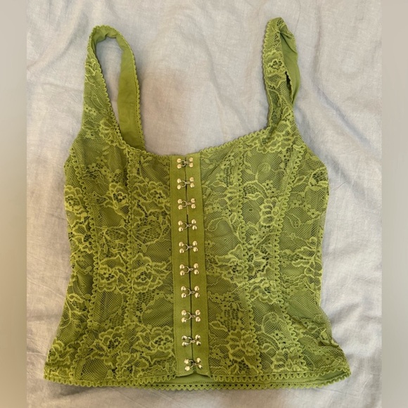 Princess polly Green Going-out top - Picture 2 of 3